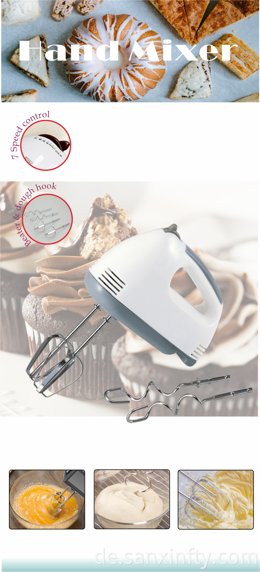 504 Av Handmixer